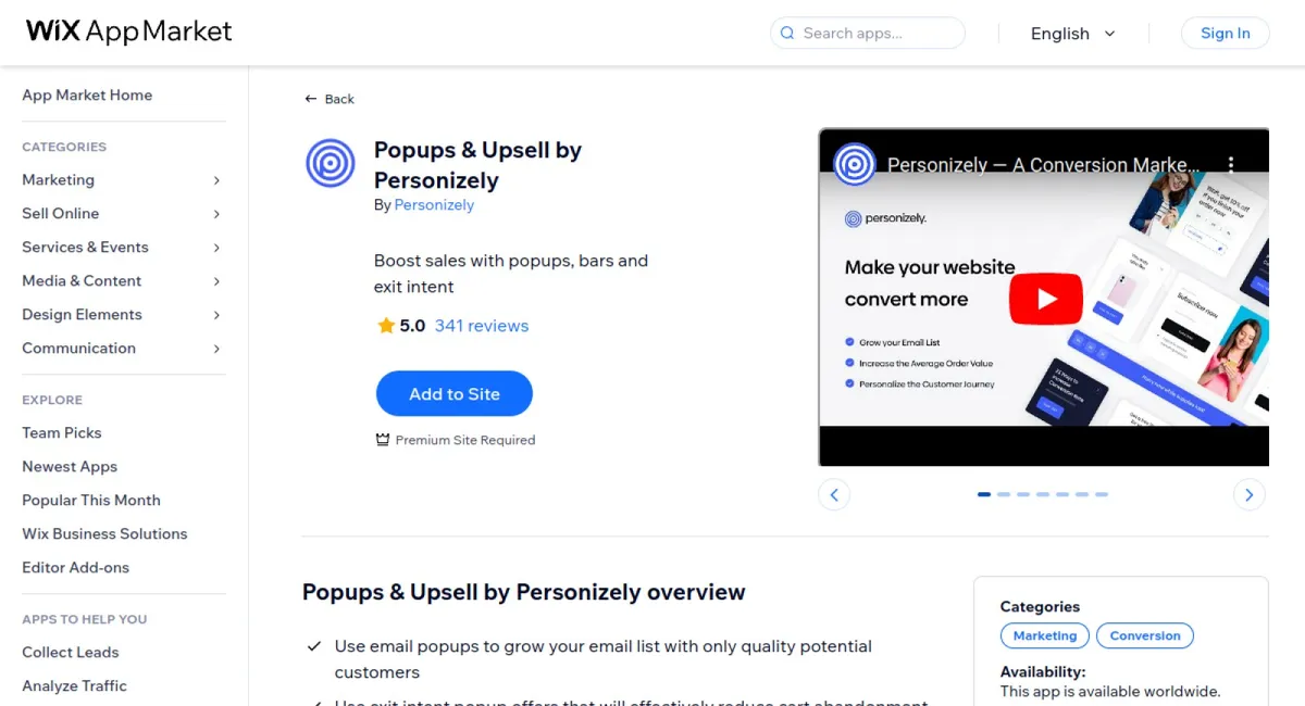 Popups &amp; Upsell by Personizely cover