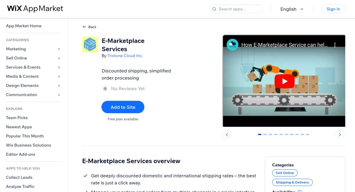 E-Marketplace Services cover