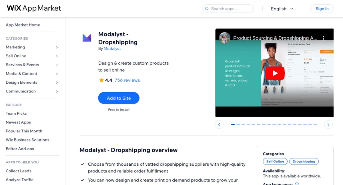 Modalyst - Dropshipping cover