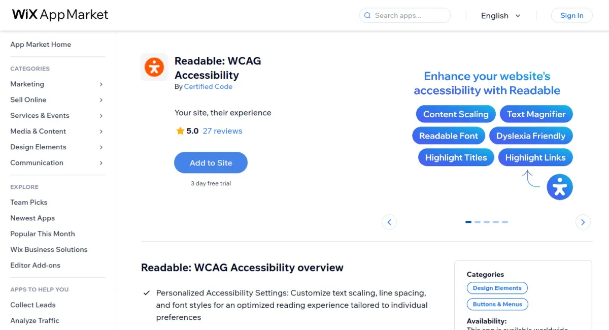 Readable: WCAG Accessibility cover