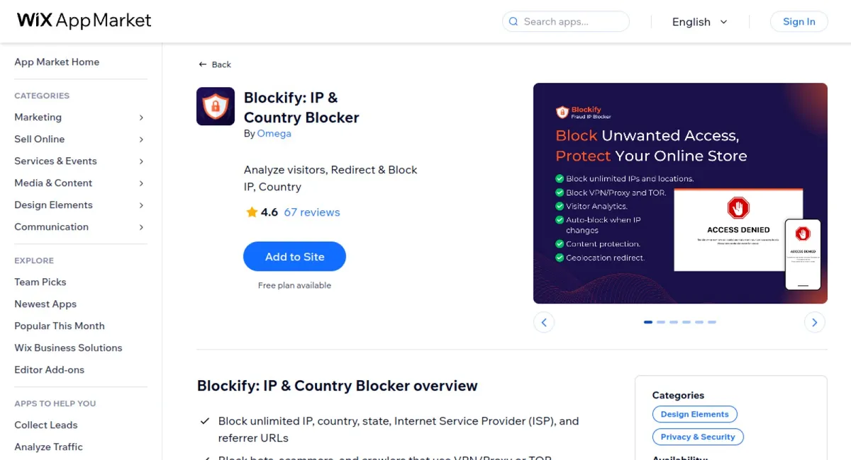Blockify: IP &amp; Country Blocker cover