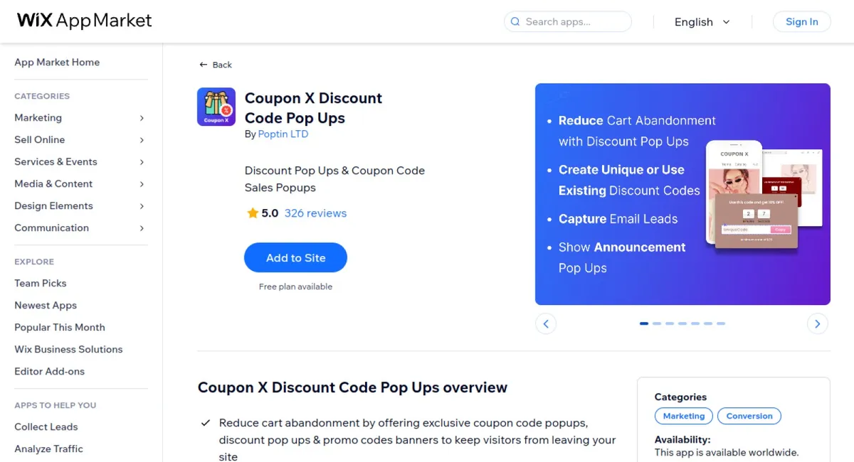 Coupon X Discount Code Pop Ups cover