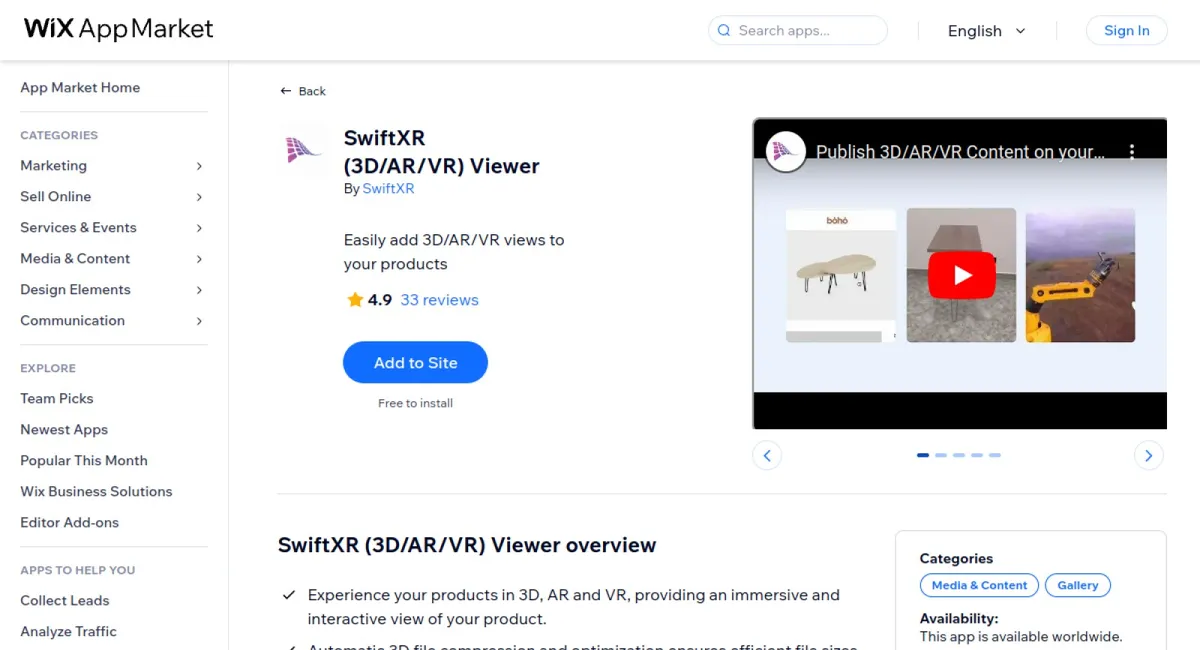 SwiftXR (3D/AR/VR) Viewer cover