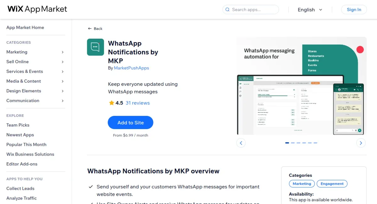 WhatsApp Notifications by MKP cover