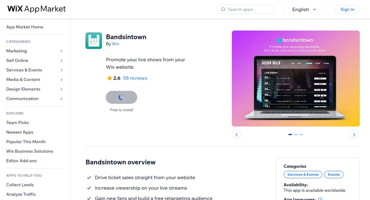 Bandsintown cover