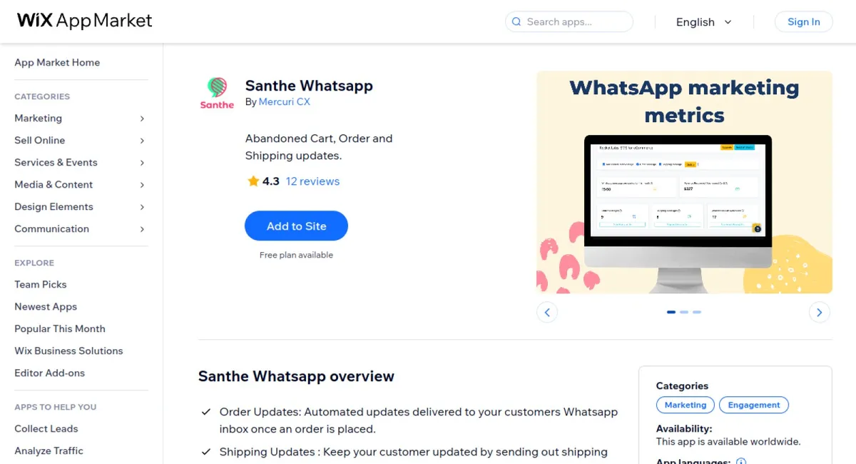 Santhe Whatsapp cover