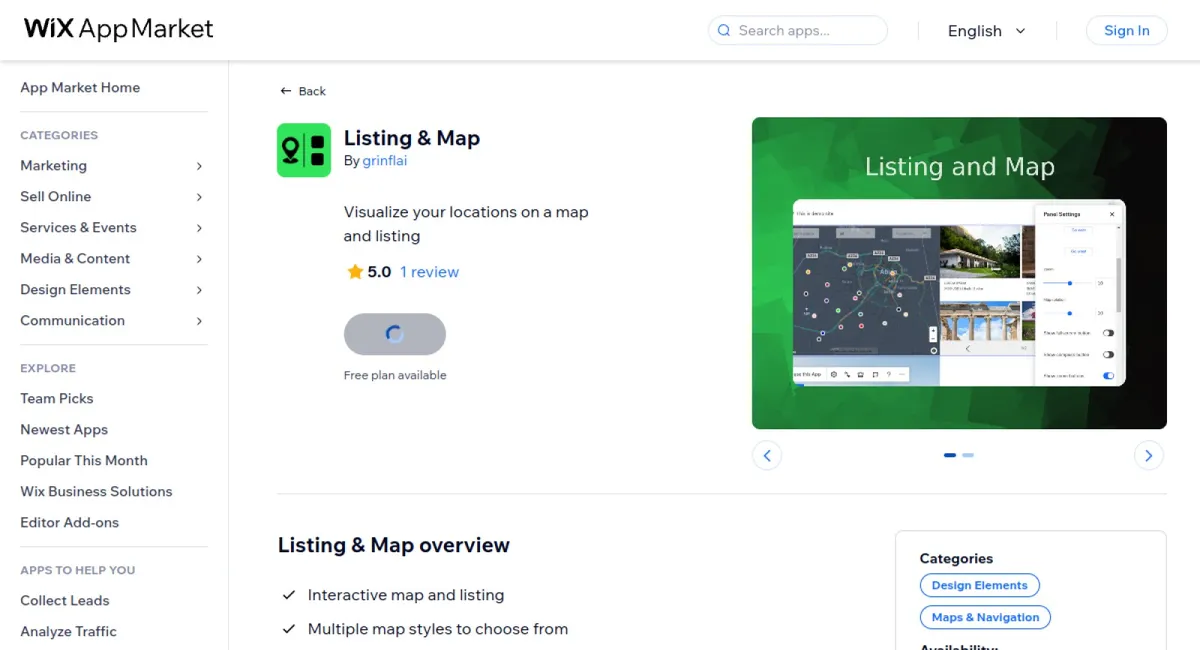 Listing &amp; Map cover