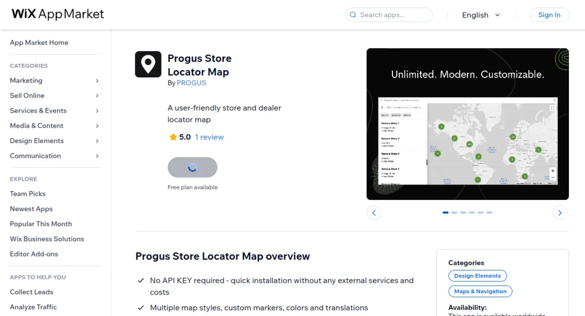 Progus Store Locator Map cover
