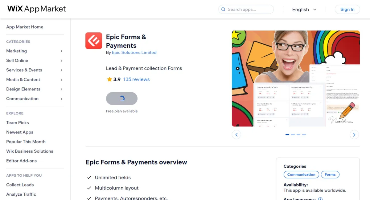 Epic Forms &amp; Payments cover