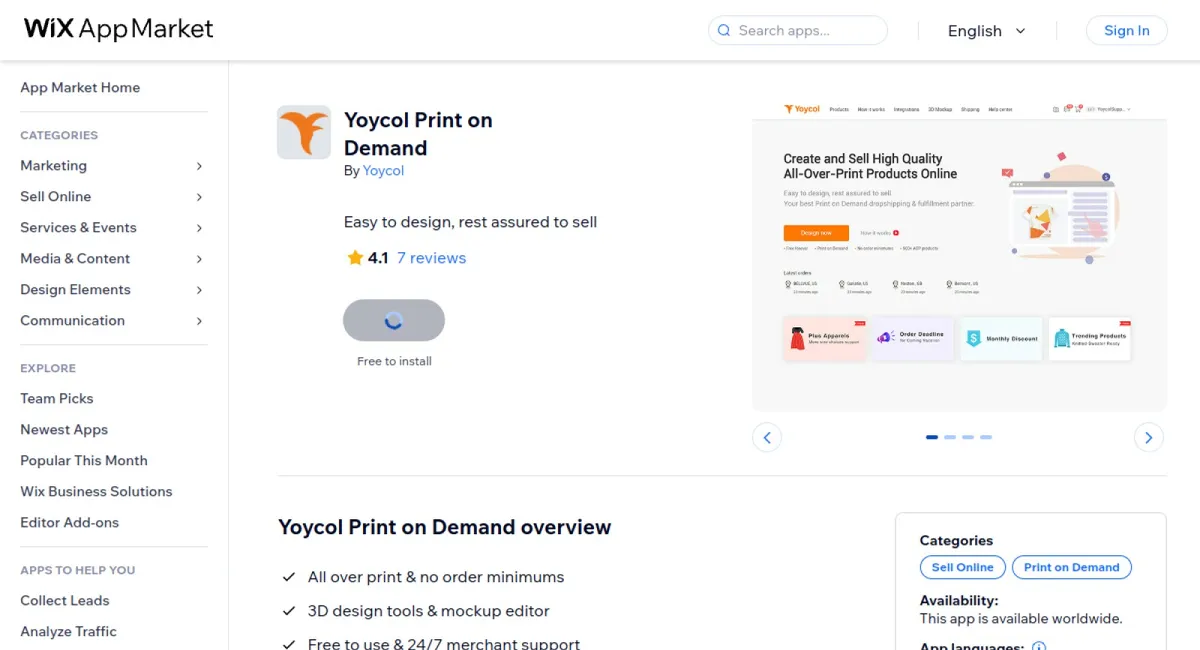 Yoycol Print on Demand cover