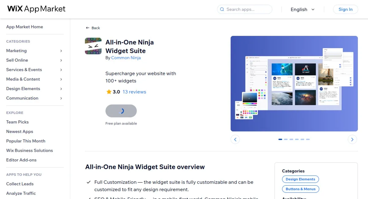 All-in-One Ninja Widget Suite cover