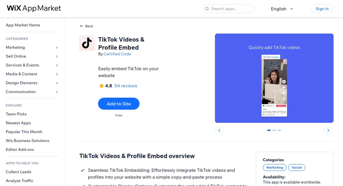 TikTok Videos &amp; Profile Embed cover