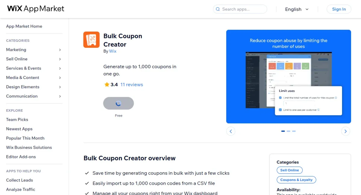 Bulk Coupon Creator cover
