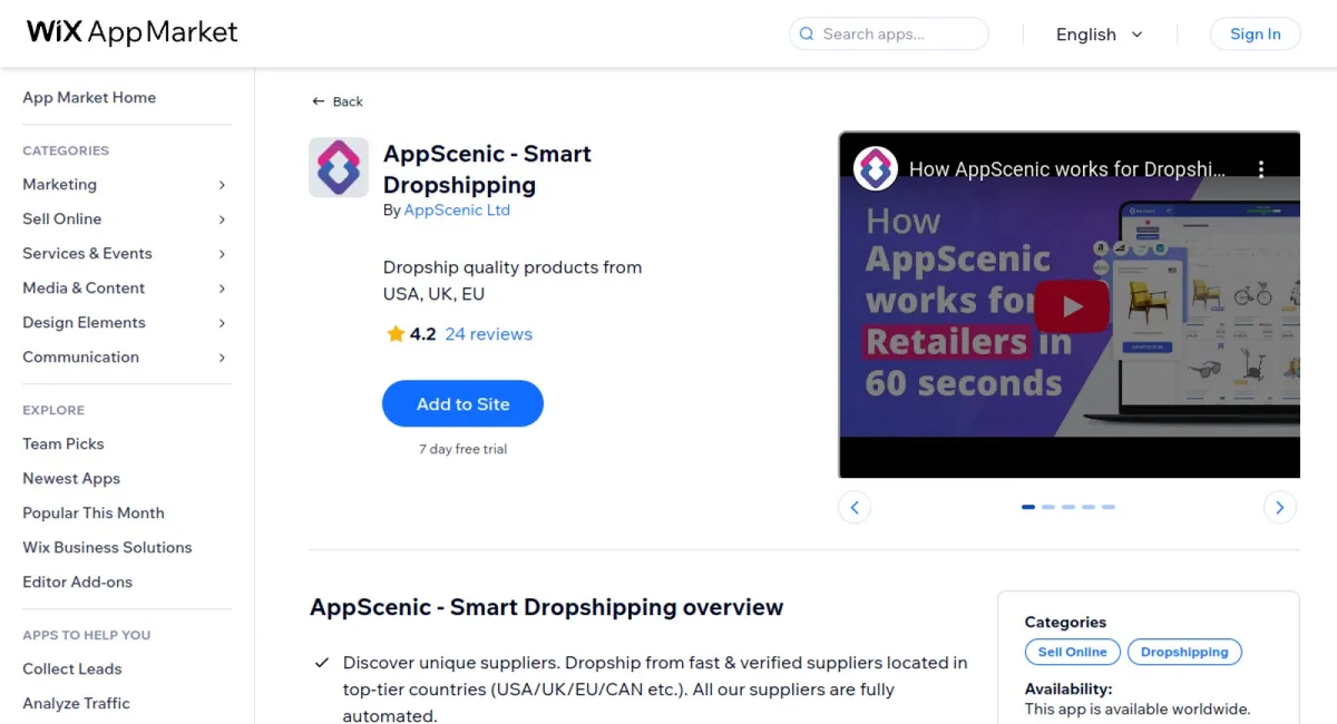 AppScenic - Smart Dropshipping cover