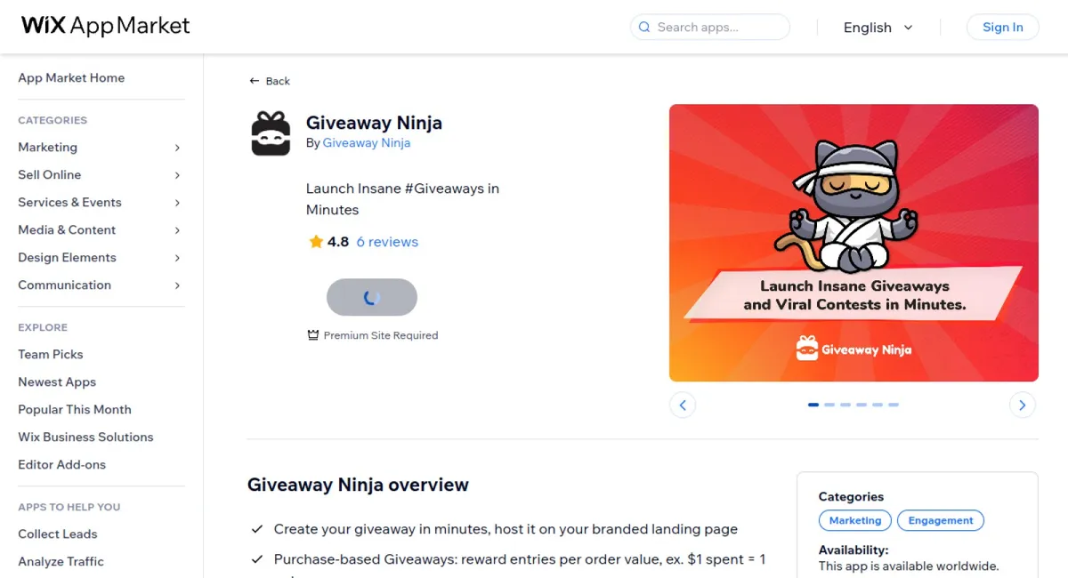 Giveaway Ninja cover