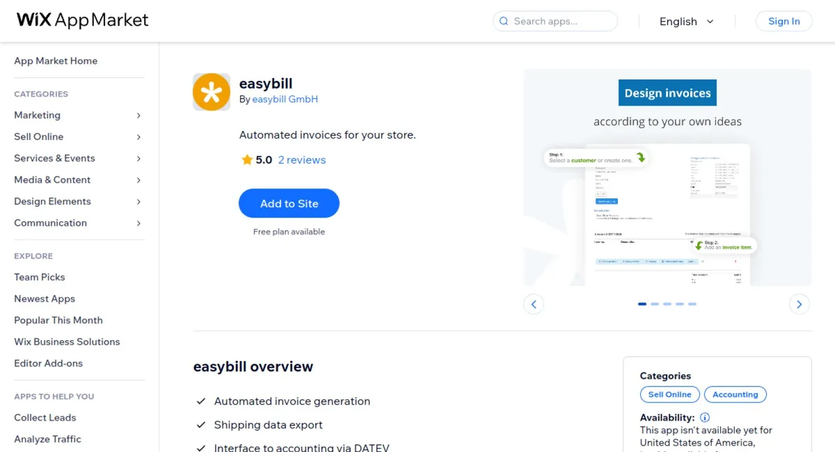 easybill cover