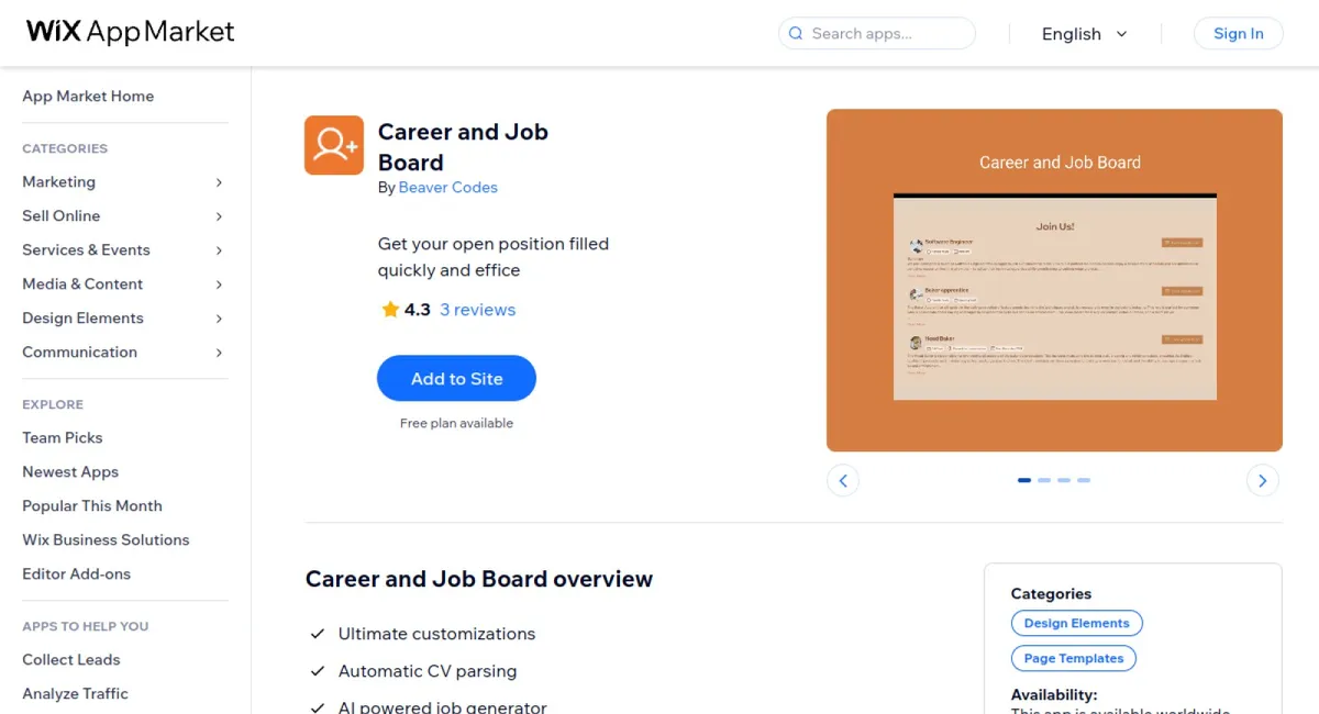 Career and Job Board cover