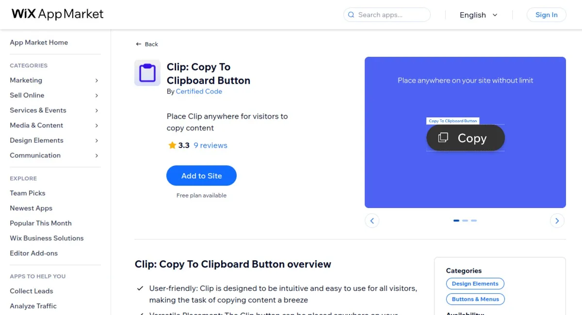 Clip: Copy To Clipboard Button cover