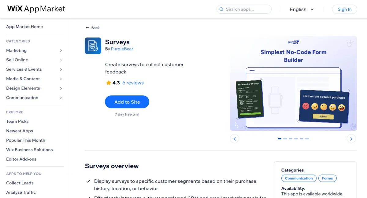 Surveys cover