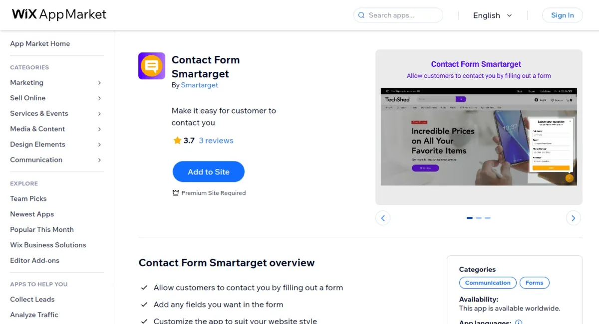 Contact Form Smartarget cover