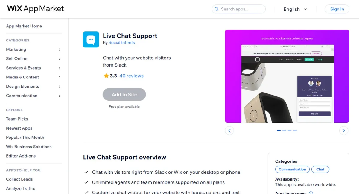 Live Chat Support cover