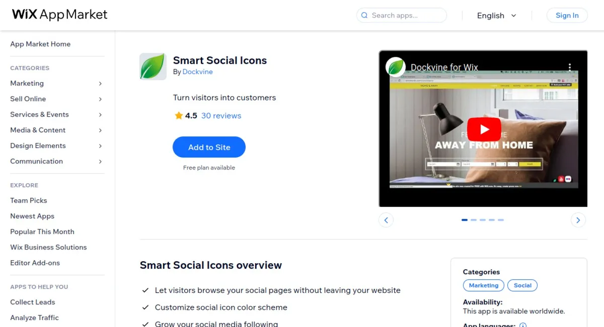 Smart Social Icons cover