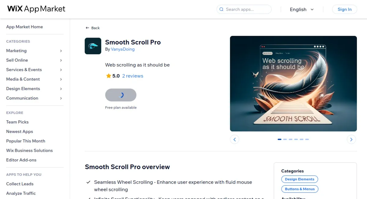 Smooth Scroll Pro cover