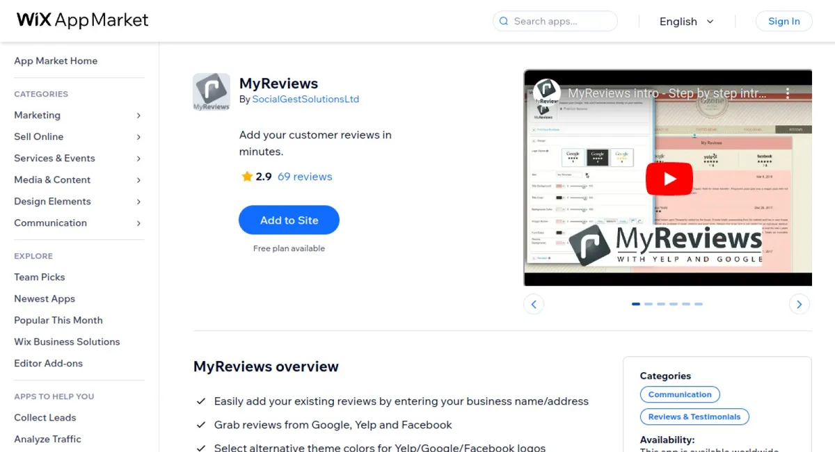 MyReviews cover