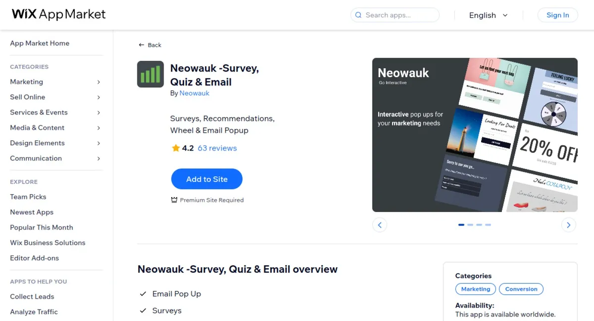 Neowauk -Survey, Quiz &amp; Email cover