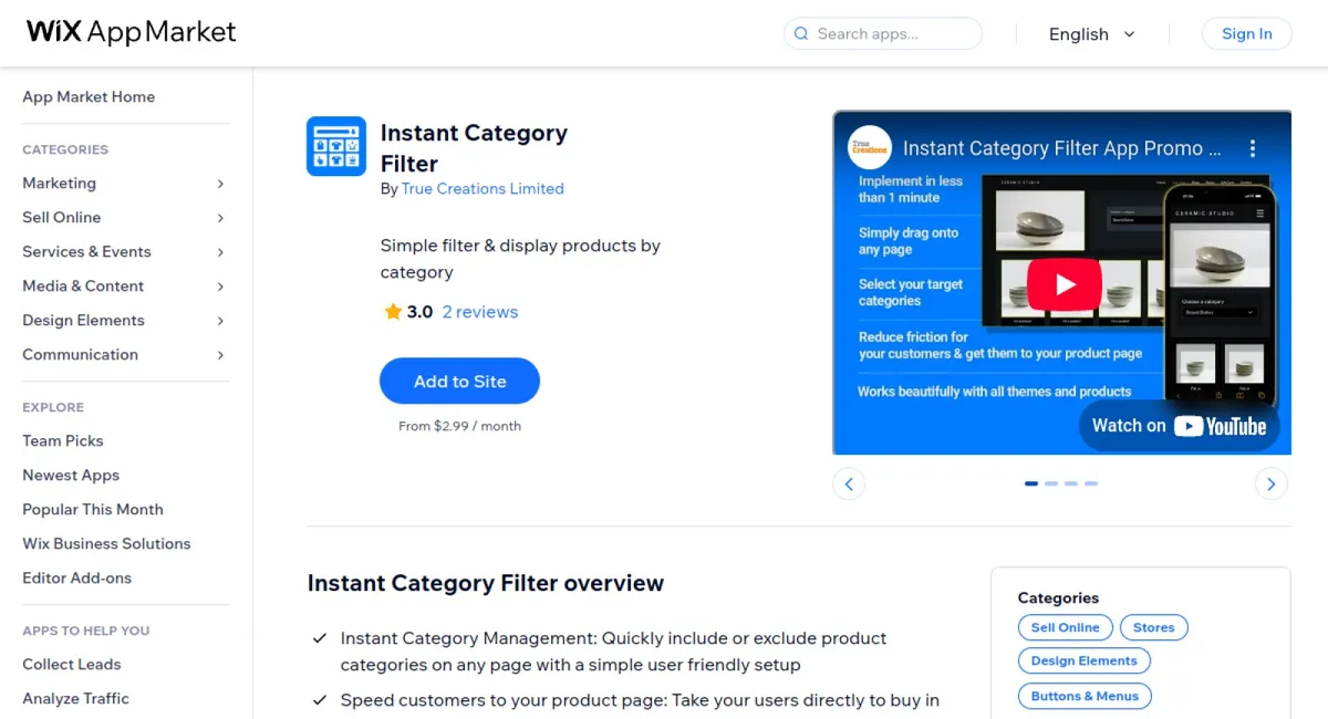 Instant Category Filter cover