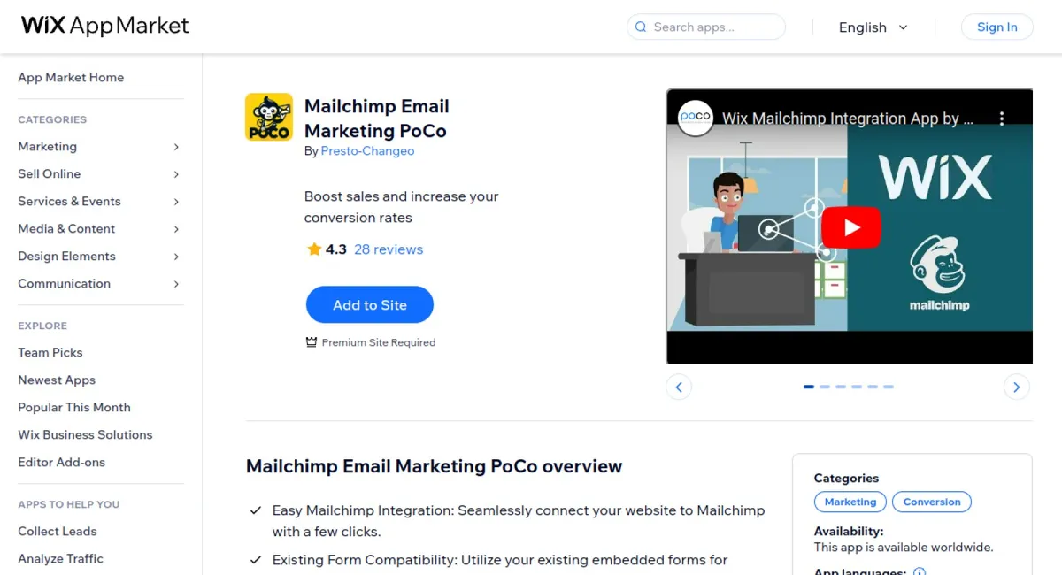 Mailchimp Email Marketing PoCo cover