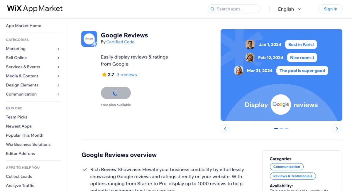 Google Reviews cover