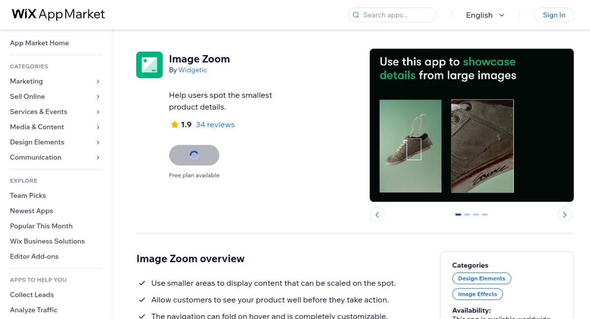 Image Zoom cover
