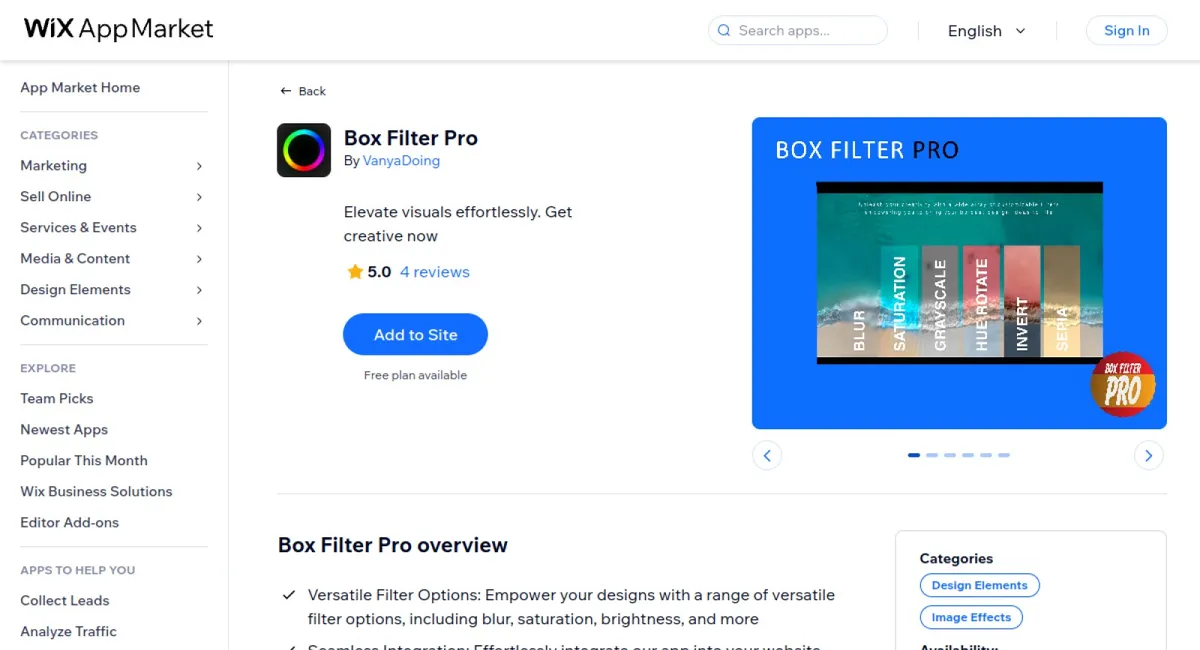 Box Filter Pro cover