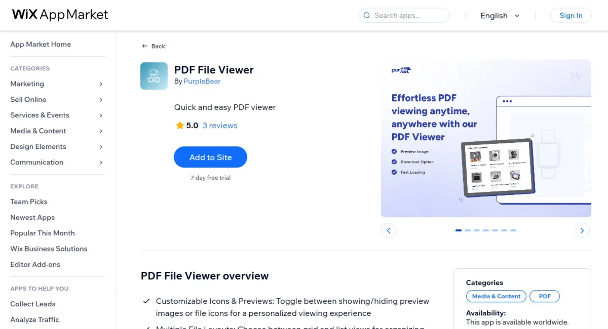 PDF File Viewer cover