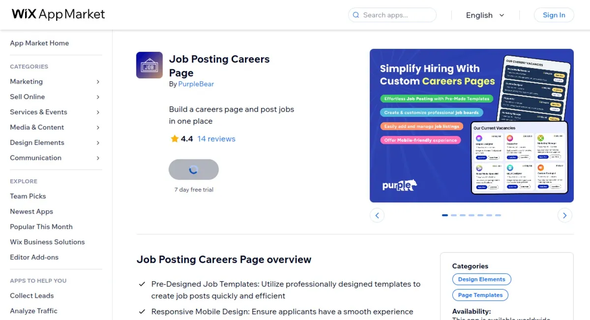 Job Posting Careers Page cover