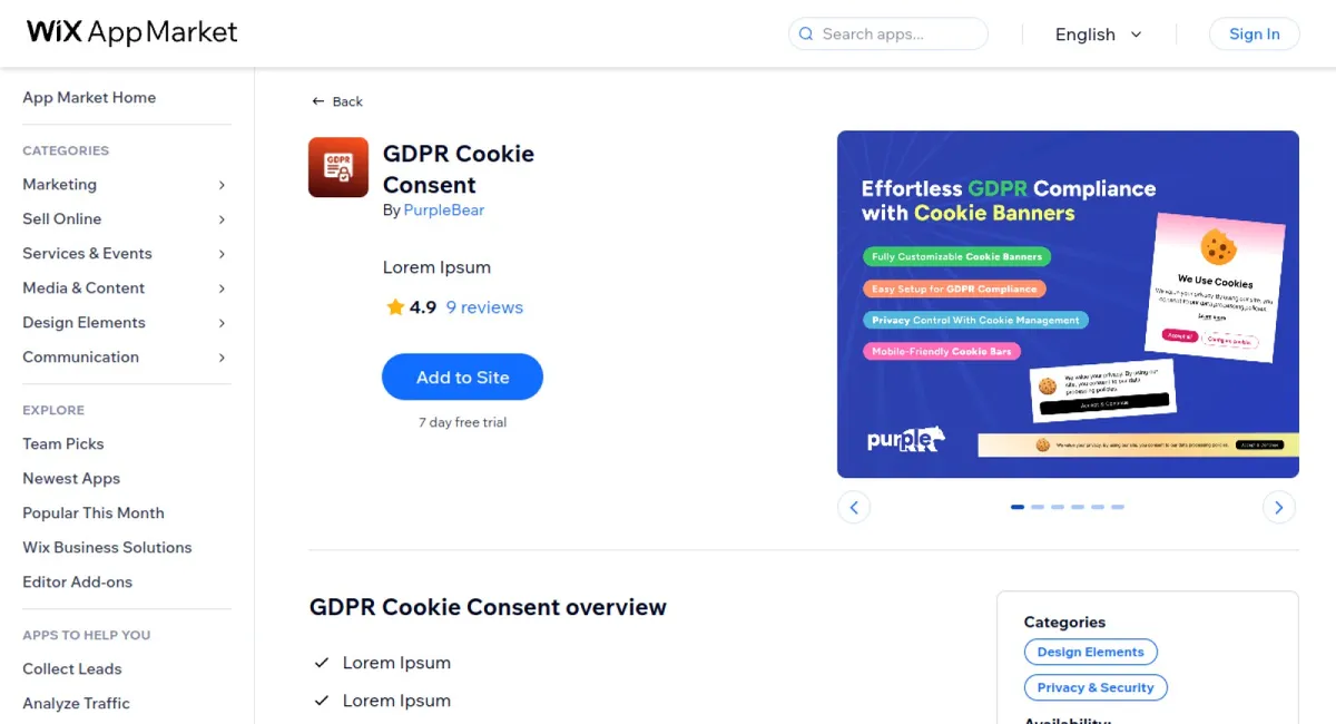 GDPR Cookie Consent cover