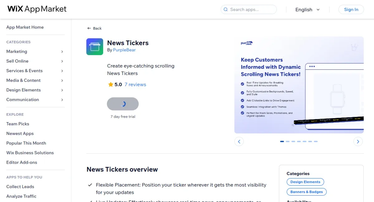 News Tickers cover