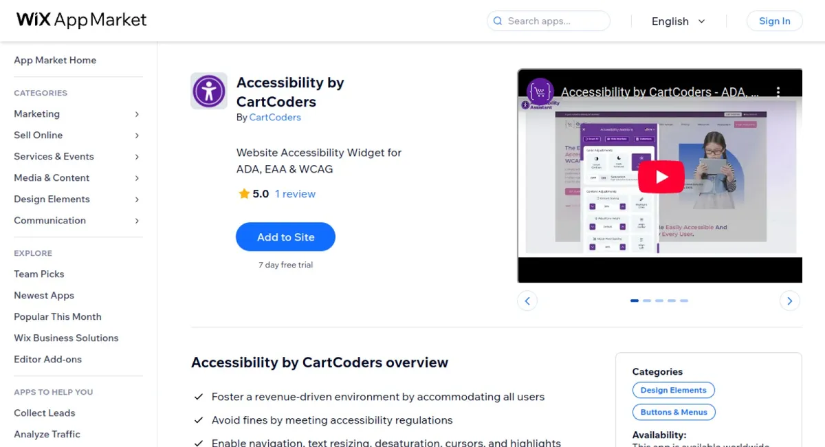 Accessibility Assistant : ADA cover
