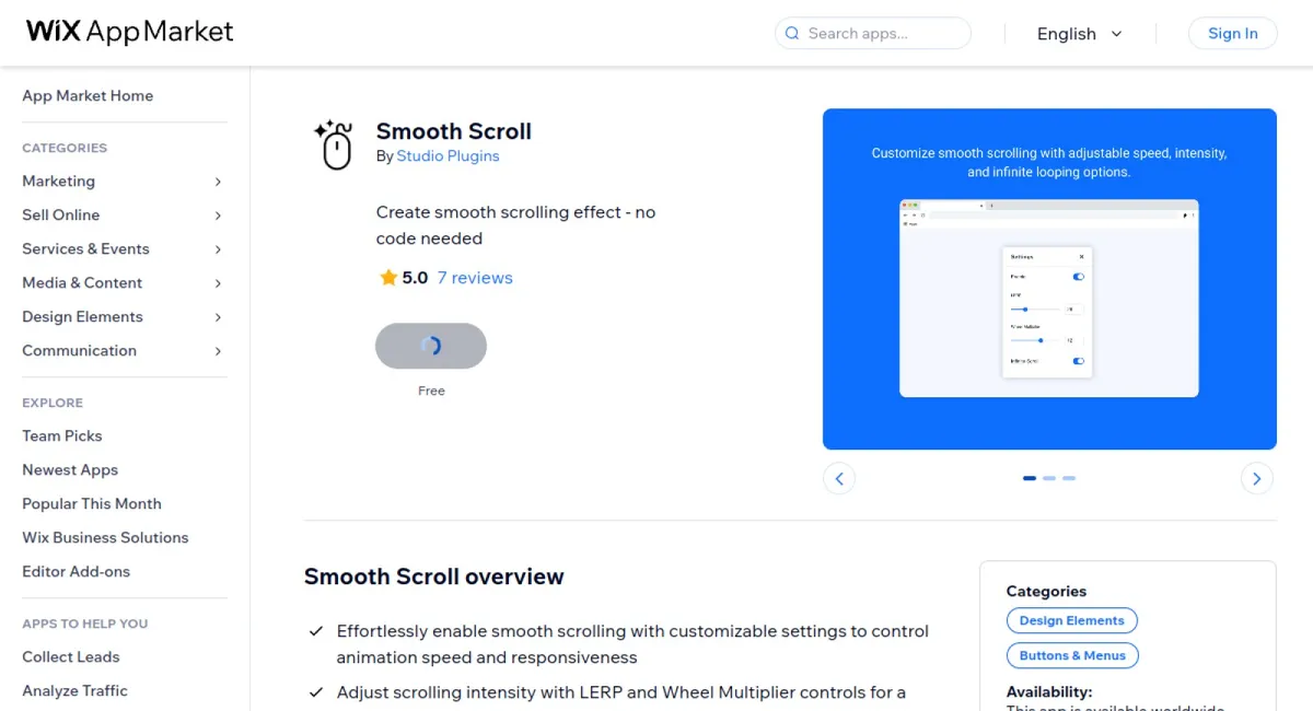 Smooth Scroll cover