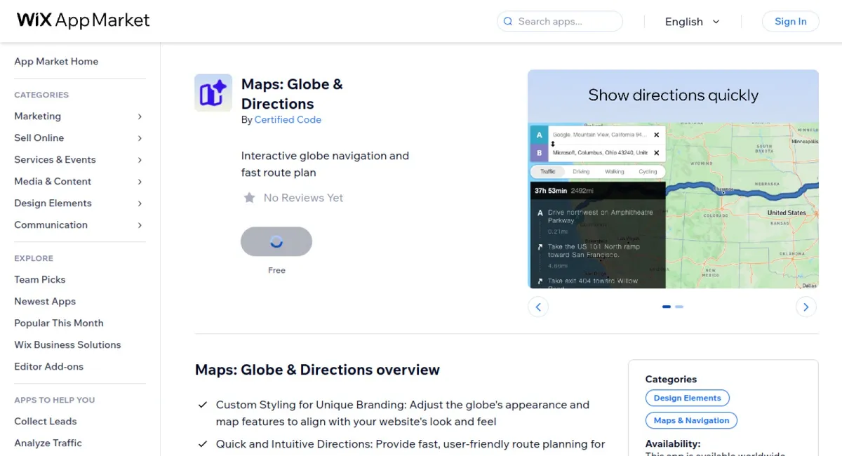 Maps: Globe &amp; Directions cover