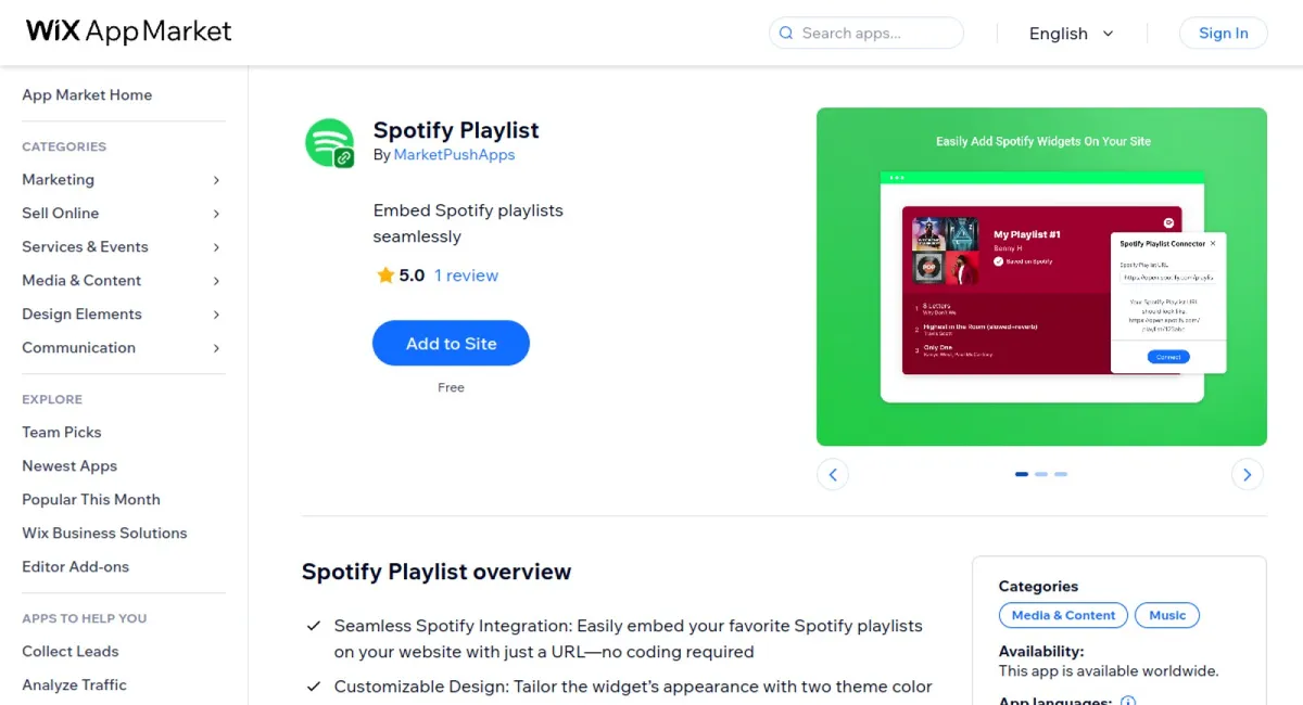 Spotify cover