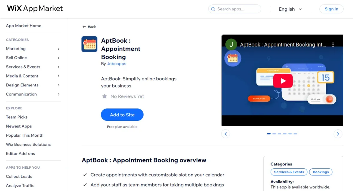 AptBook : Appointment Booking cover