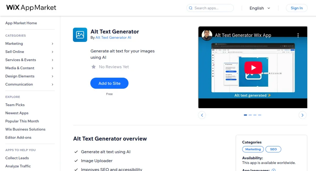 Alt Text Generator cover