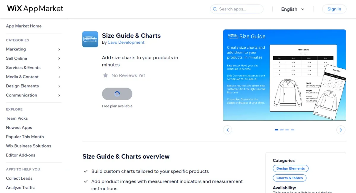 Size Chart Builder cover