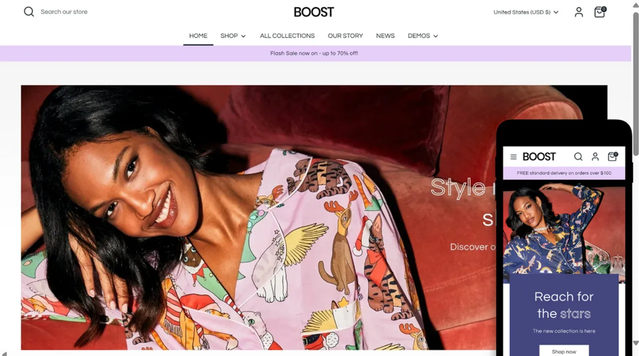 Provide a seamless shopping experience with Boost’s advanced filtering and fast-loading pages.