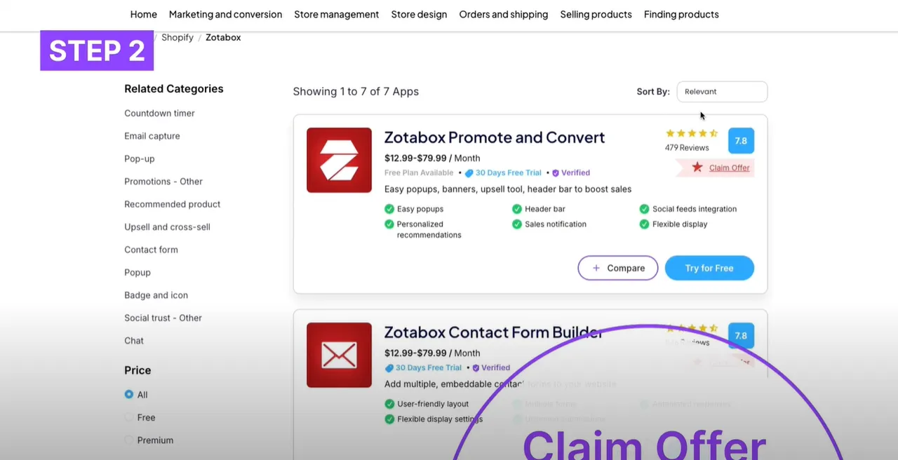 Provide your email, website domain, industry, and business details to claim a special offer from Zotabox on Taranker.