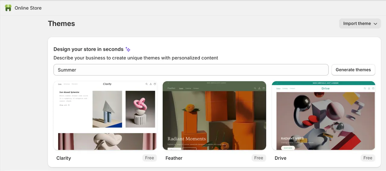 A friendly AI robot analyzing marketing data – a modern visual concept for Shopify merchants using AI-powered tools to optimize their summer campaigns.