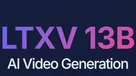 LTXV 13B open-source model  logo
