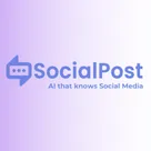 SocialPost AI logo